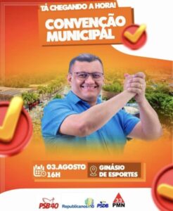 Candidatura de Márcio Viana será oficializada no dia 03 de agosto