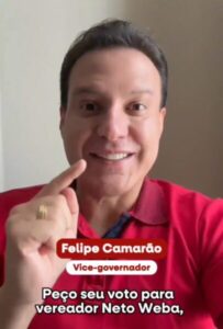 Felipe Camarão declara apoio a Neto Weba para vereador de Godofredo Viana
