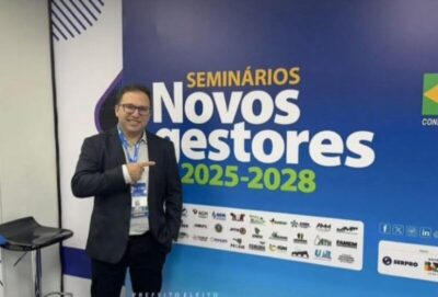 Léo do Banco participa de Seminário de Novos Gestores em Brasília buscando conhecimentos para realizar uma grande gestão em Jatobá