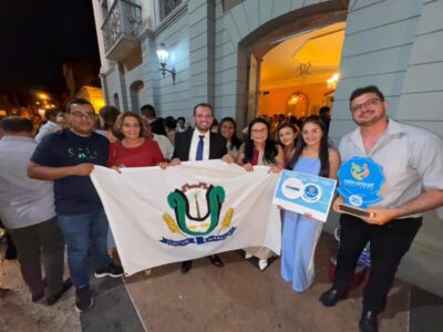 Em uma linda cerimônia Fernando Pessoa recebe o Selo UNICEF conquistado por Tuntum