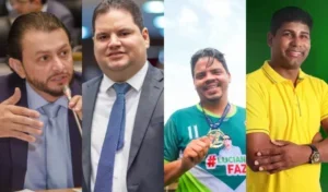 Eleições 2026!! Na cidade de Pinheiro na Baixada quatro nomes já se destacam na corrida por uma vaga na Assembleia Legislativa do Maranhão
