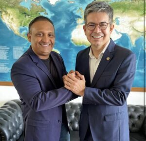 Prefeito eleito de Bacuri, Marcio Hominho, busca avanços em reunião com lideranças em Brasília