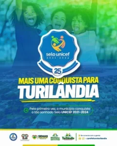 Turilândia conquista o Selo Unicef pela 1ª vez com avanços nas políticas de proteção infantil