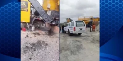 Funcionário de usina de asfalto morre ao cair dentro de triturador de pedras em Santa Luzia