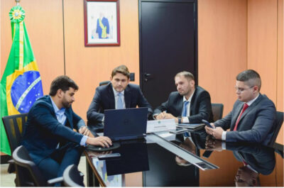 Em Brasília Fernando Pessoa apresenta projetos para construção de um Hospital para Tuntum e do cais no balneário da Aldeia