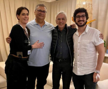 Ministro Flávio Dino é “barrado” na entrada de show de Caetano e Maria Bethânia ao chegar em um carro Gol