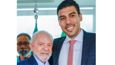 Prefeito eleito de Rosário é recebido por Lula em Brasília