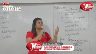 AO VIVO: acompanhe a live solidária do ENEM promovida pelo Curso Wellington