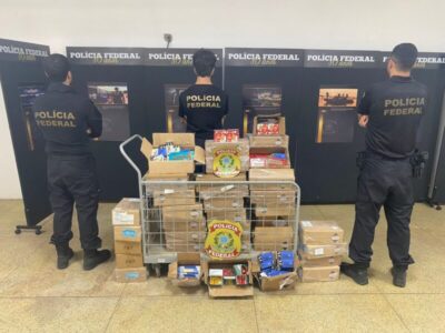 PF apreende 10 mil munições durante operação em Imperatriz