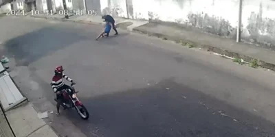ASSISTA! Mulher pede socorro após travar luta com assaltante e ser agredida no Anil, em São Luís