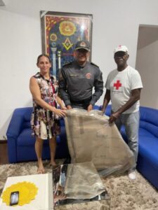 Batalhão Tiradentes, sob comando do Ten/Cel Alves, consegue cadeira de rodas para Policial Militar