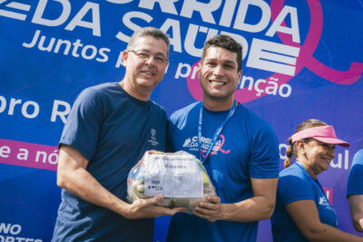 SES entrega mais de 2 mil cestas básicas arrecadadas na Corrida da Saúde