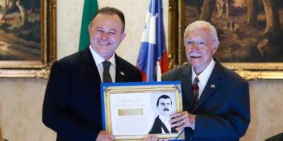 Sarney cutuca Dino e diz que Brandão pacificou o Maranhão