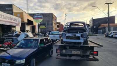 Dono de sucata é preso por desmanche de veículo roubado
