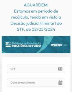 Governo disponibiliza consulta de precatórios e aguarda decisão do STF sobre honorários advocatícios