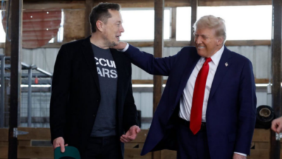 O foguete de Trump