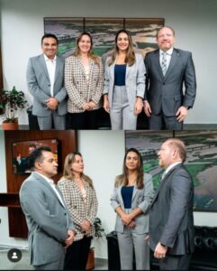 Após eleição da Alema, Othelino e Ana Paula recebem Josimar e Detinha