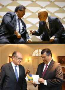 Gilmar Mendes e Alexandre de Moraes já estão em São Luís para o casamento de Flávio Dino; Ney Bello será padrinho