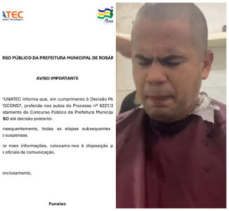 Rosário: à beira da cassação, ‘concurso fake’ de Calvet é suspenso; concurseiros reclamam