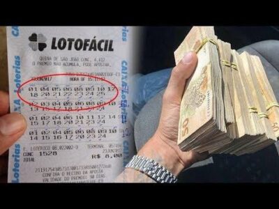 Sortudo de São Luís fatura mais de R$ 1 milhão da Lotofácil; confira seu jogo