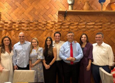 Já em São Luís, Alexandre de Moraes participa de jantar com Dino e amigos