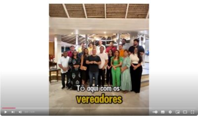 VÍDEO: Vereadores aliados de Fred Campos decidem apoiar Fernando Feitosa para presidente da Câmara de Paço