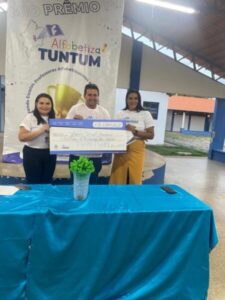 Foi realizado nesta quarta-feira (05), a premiação do Alfabetiza Tuntum no povoado Belém