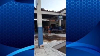 Vídeo: Tempestade destrói Terminal Rodoviário de Dom Pedro