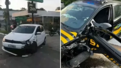 Motorista fura barreira e atropela agente da SMTT, em São Luís