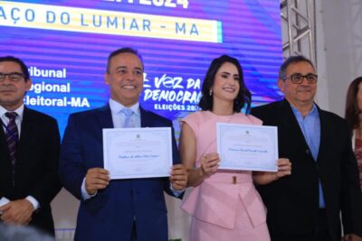 Fred Campos é diplomado prefeito de Paço do Lumiar