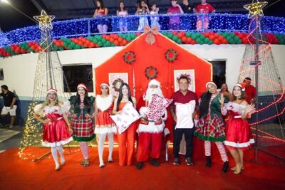 Prefeito Raimundinho Audiolar abre mais uma edição do “Sonho de Natal” em Presidente Dutra