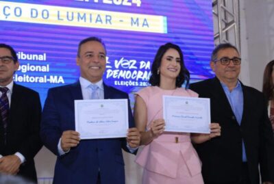 Fred Campos é diplomado prefeito de Paço do Lumiar
