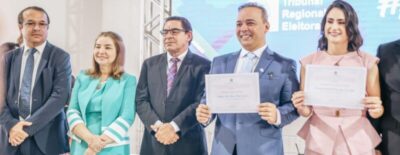 Iracema Vale prestigia diplomação dos eleitos em Paço do Lumiar e destaca confiança na nova gestão