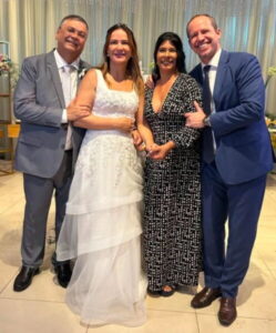 Casamento de Flávio Dino teve área reservada para ministros do STF