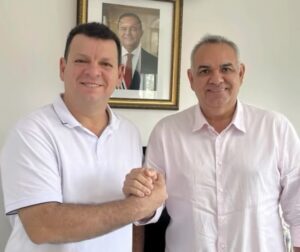 Prefeito eleito de Mirinzal Deyvison do Posto, tem importante encontro com Secretário-Adjunto da Casa Civil Júnior Viana