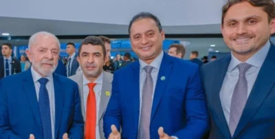 Em Brasília, prefeito Adelbarto Santos se reúne com presidente Lula, ministro e o senador Werverton rocha em busca de parcerias para São Francisco do Maranhão