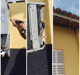 Bandidos furtam cobre das tubulações de ar condicionados da Câmara Municipal de Vargem Grande