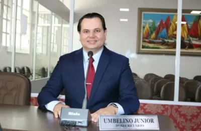 Umbelino Júnior é afastado oficialmente da função de vereador de São Luís