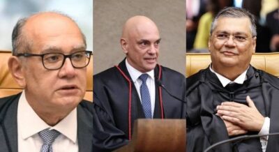 Gilmar Mendes e Alexandre de Moraes já em São Luís para o casamento de Flavio Dino