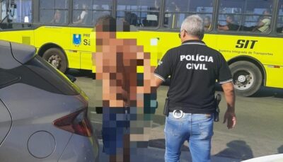 Homem é preso no Cohatrac por abusar da filha da namorada durante operação da PC