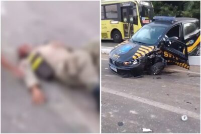 Motorista fura barreira e atropela agente da SMTT no bairro Cohafuma, em São Luís