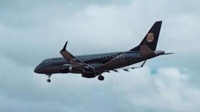 Avião da PF pousa em São Luís na tarde desta segunda-feira (9)