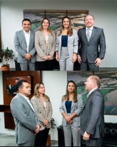 Senadora publiciza encontro entre Josimar e Othelino