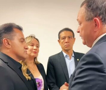 Brandão “esbarra” em Josimar nos corredores do Congresso…