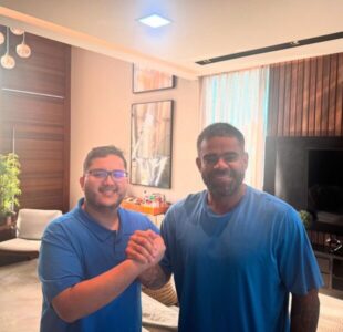 Paulo Victor recebe adesão de Cleber Verde Filho e caminha para ser reeleito presidente por unanimidade