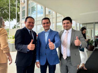 Em Brasília, Rigo Teles pede a senadores e deputados a duplicação da BR-226 em Barra do Corda