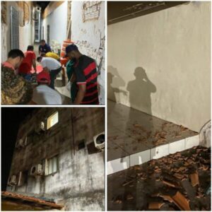 Mulher cai do último andar do prédio de hotel no interior do Maranhão e diz que foi empurrada pelo companheiro