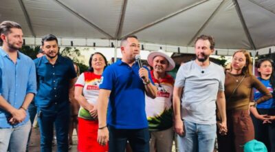 Em Pinheiro, André RalpNet e Dr Leonardo Sá prestigiam tradicional torneio do trabalhador no Povoado Bom Viver