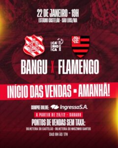 Após 10 anos, Flamengo retorna a São Luís para partida oficial no Castelão; ingressos já estão à venda