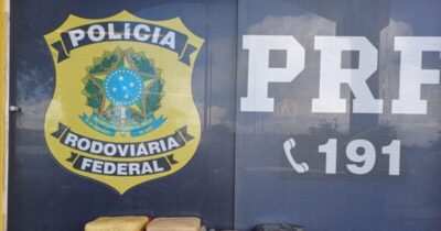 Casal é preso transportando grande quantidade de maconha na BR-135